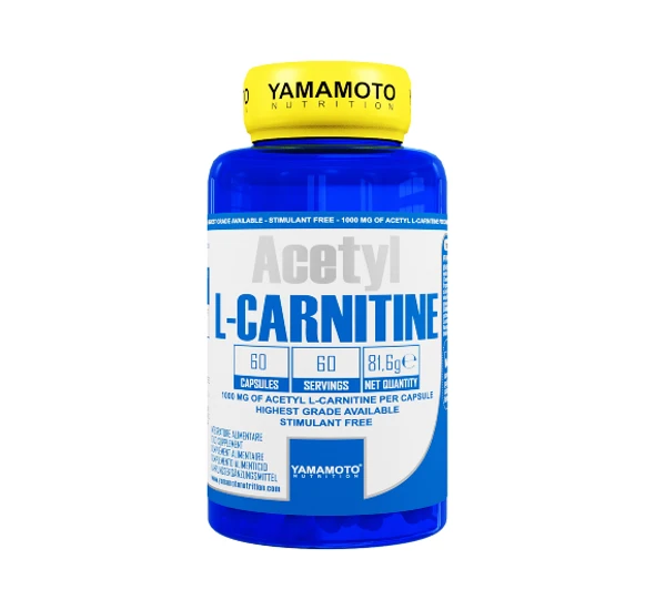 Acetyl L-Carnitine 1000 mg Yamamoto Nutrition (60 Caps)