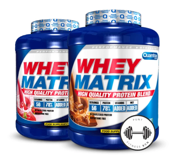 Proteina Whey Matrix Quamtrax de 2,267 kg