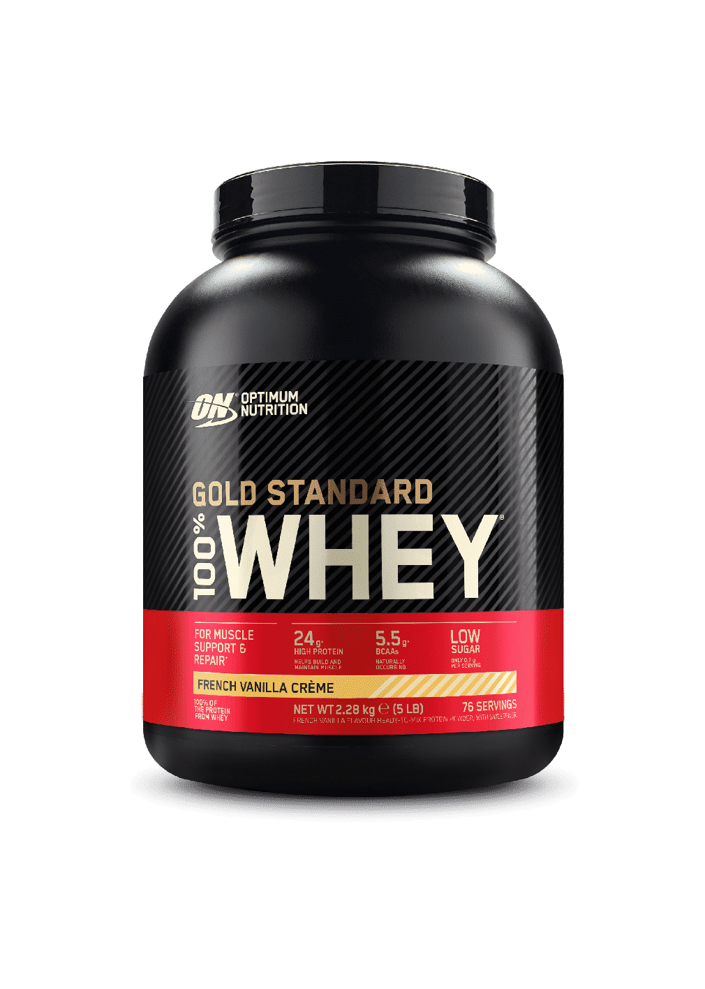 (Optimum Nutrition) Proteína Whey - Proteina de suero de leche Gold Standard (todos los tamaños)